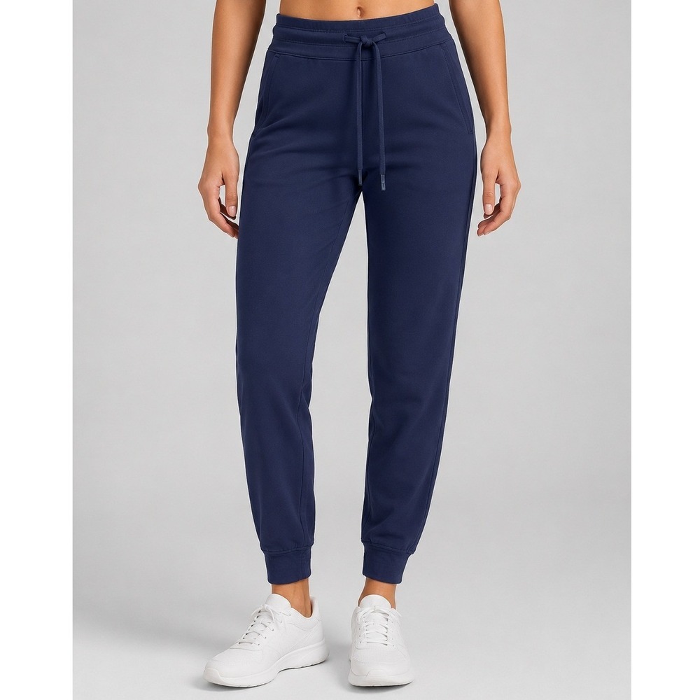 Lululemon Joggers Womens 4 Blue High Rise Activewear Lounge Yoga Pilates Comfort